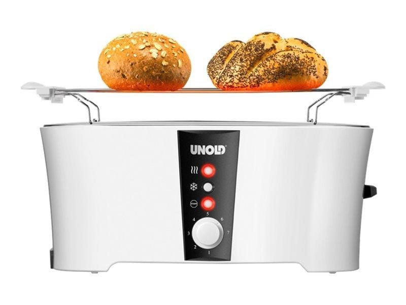 Unold Toaster 38020 Design Dual - toaster - white/black
