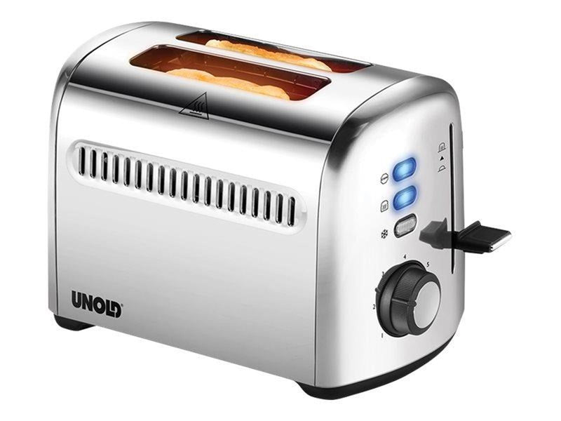 Unold Toaster 38326 Retro - toaster - stainless steel