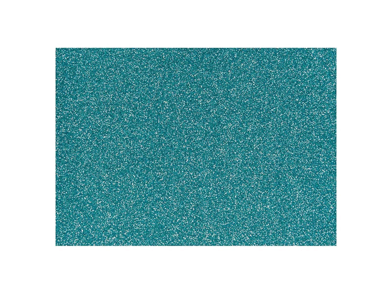 Creativ Company Iron-on Foil Glitter Light Blue A5