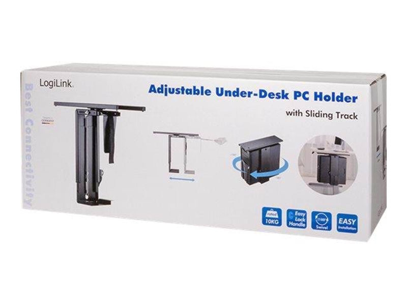 LogiLink CPU mount rotatable slidable with easy lock handle
