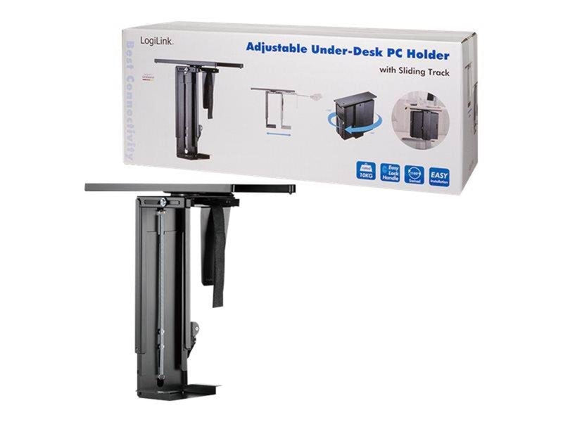 LogiLink CPU mount rotatable slidable with easy lock handle