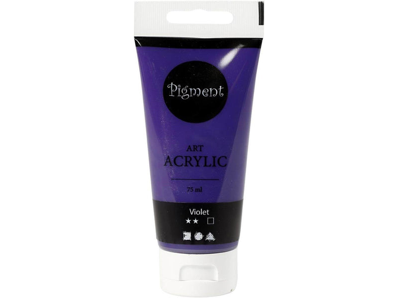 Creativ Company Pigment Art Acrylic Paint Violet 75ml