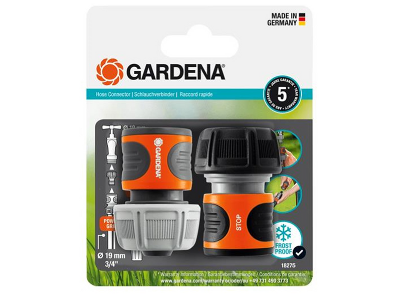 Gardena Hose Connector Set 19mm (3/4”)