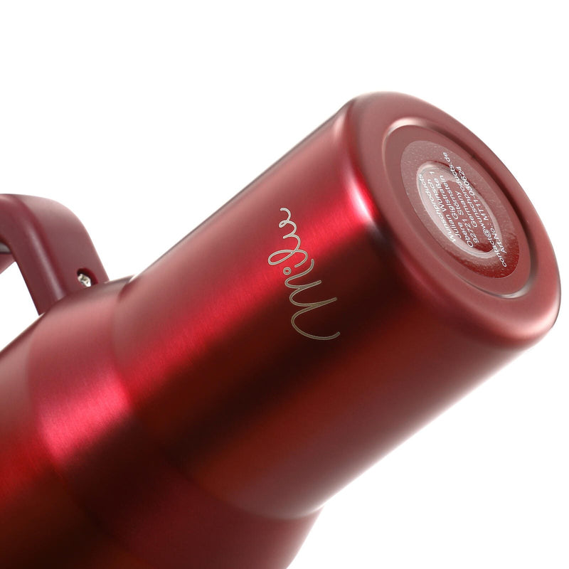 Milu Edelstahl-Tumbler-Set (3-tlg.) mit Trinkhalm - 1200 ml - berry
