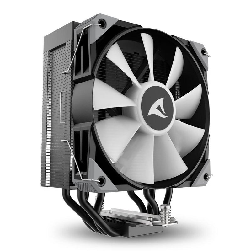 Sharkoon A40 RGB Single-Tower-Luftkühler 220W TDP schwarz