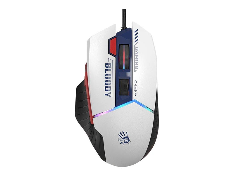 A4Tech Bloody W95 Max Sports - Maus (Weiß)