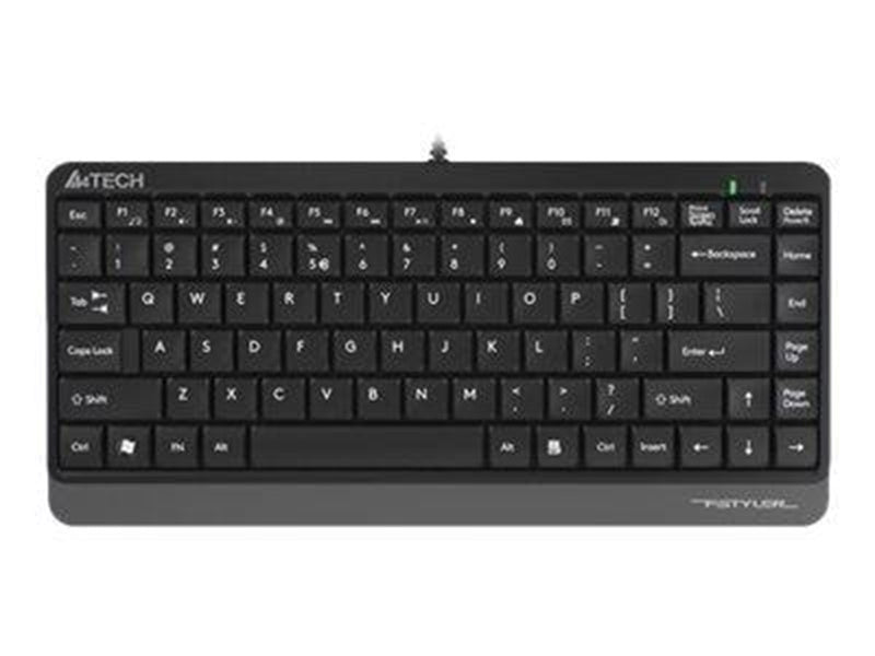 A4Tech Fstyler FK11 - Tastatur - Englisch (US) - Grau