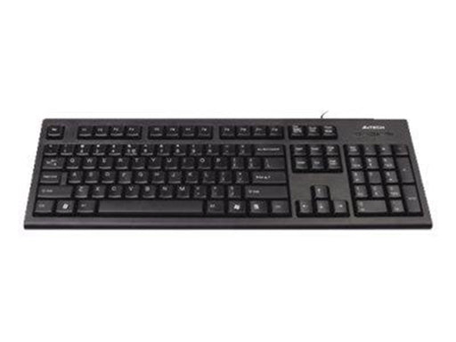 A4Tech KR-85 - Tastatur - Englisch (US) - Schwarz