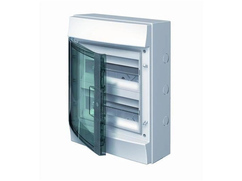 ABB Consumer units 12m w/transparent door ip65