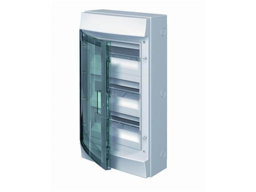 ABB Consumer units 36m 3f w/transparent door