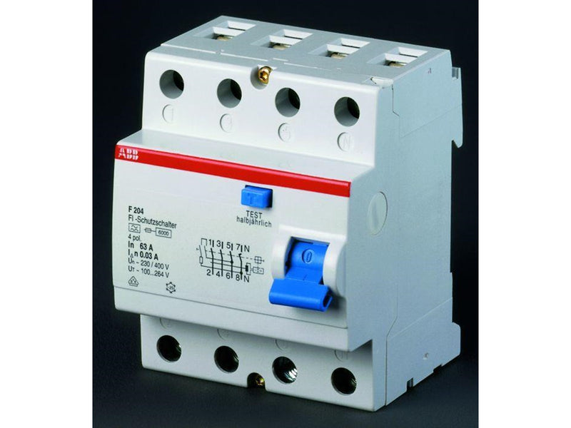 ABB F204 a-63/0.3 residual current device
