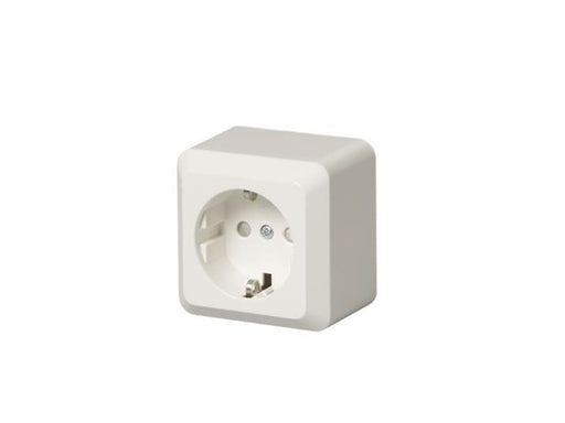 ABB Socket outlet schuko 1-g screwless terminals