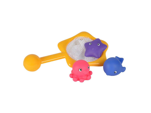 ABC Bath Animals with Landing Net 4dlg.