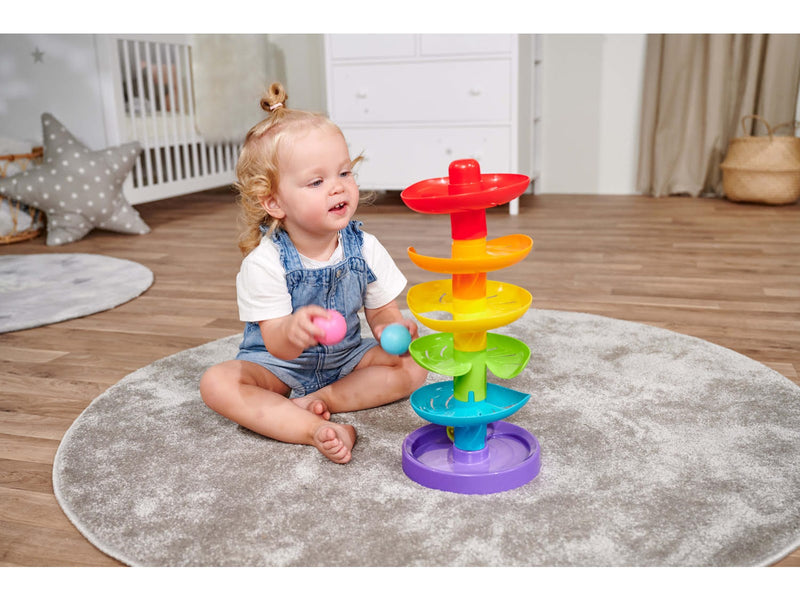 ABC  Rainbow Ball Drop Tower