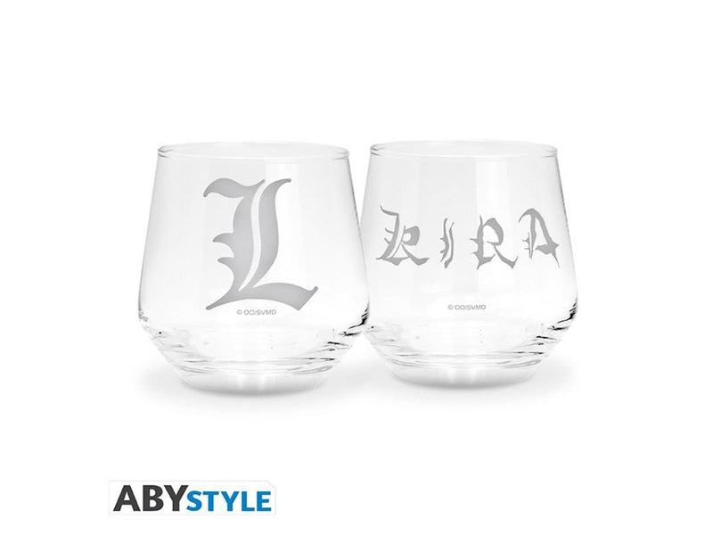 ABYstyle - DEATH NOTE 2 Glass Set Kira & L - Glas