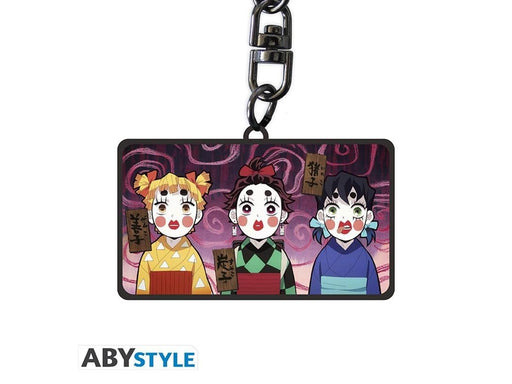 ABYstyle - DEMON SLAYER - Keychain Sumiko Zenko & Inoko - Schlüsselanhänger