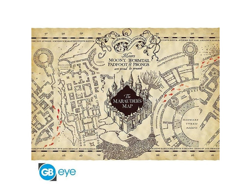 ABYstyle - HARRY POTTER - Parchment poster - Marauder's Map - Plakat