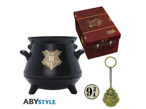 ABYstyle - Harry Potter - Premium Box with 3D mug + 3D Keychain + Pin - Geschenkset