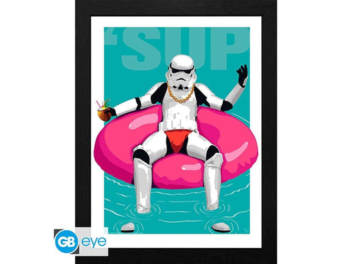 ABYstyle - ORIGINAL STORMTROOPER Framed print Pool Boy - Bild