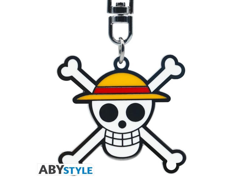 ABYstyle - One Piece - Luffy Skull Keyring - Schlüsselanhänger