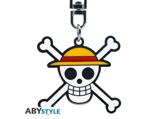 ABYstyle - One Piece - Luffy Skull Keyring - Schlüsselanhänger