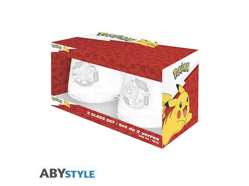 ABYstyle - POKEMON 2 Glass Set Magikarp & Gyarados - Glas