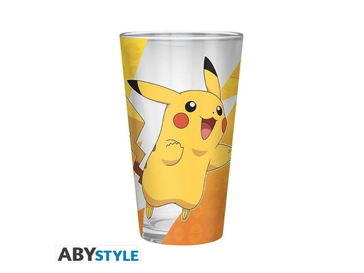 ABYstyle - POKEMON Large Glass Premium Pikachu foil - Glas