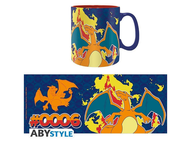 ABYstyle - POKEMON Mug Charizard Foil Big Size - Becher