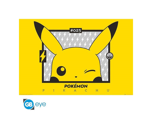 ABYstyle - POKEMON Poster Pikachu Wink (91.5x61cm) - Plakat