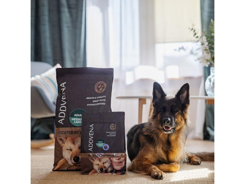 ADDVENA Boosted by superfoods Adult Medium/Large Beef - dry dog food - 2.5kg