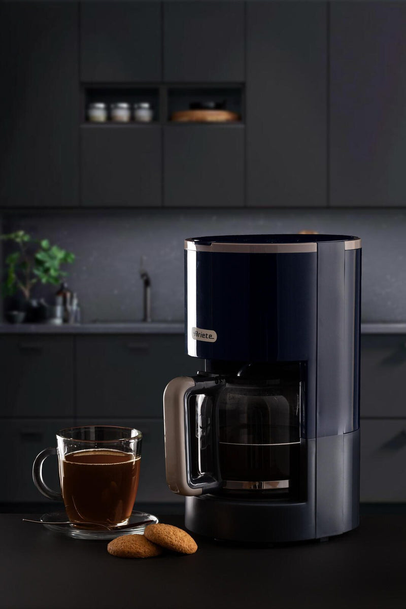 Ariete Breakfast Filter-Kaffeemaschine - 1,5l für 12 Tassen - dunkelblau