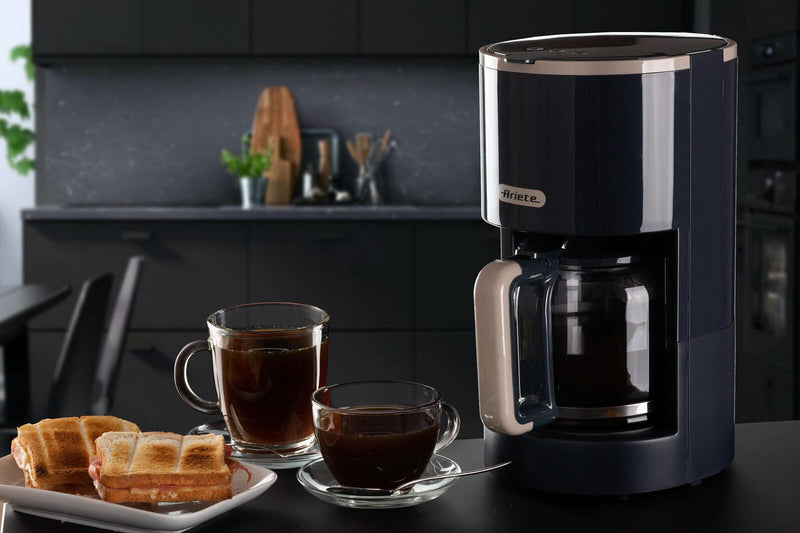 Ariete Breakfast Filter-Kaffeemaschine - 1,5l für 12 Tassen - dunkelblau