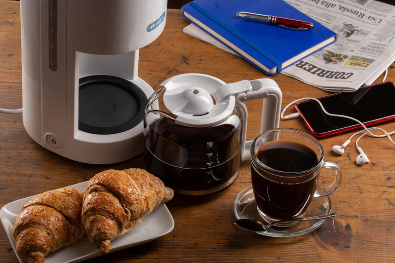 Ariete Breakfast Filter-Kaffeemaschine - 1,5l für 12 Tassen - weiß