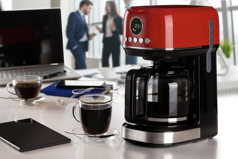 Ariete Moderna Filter-Kaffeemaschine - 1,5 l - rot