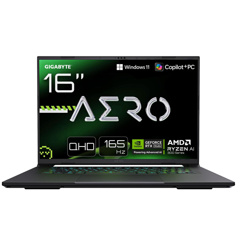 GigaByte Aero X16 2WH AMD Ryzen AI 9 HX 370 Gaming Notebook 40,6 cm (16 Zoll)
