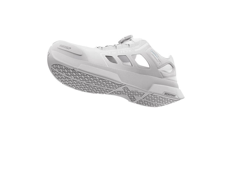 AIRTOX FW22 Sicherheitssandale, PRO smart lacing, Styrosoft Sohle 3.0, clean white - Gr. 49