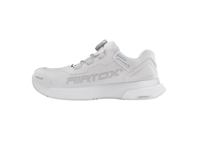 AIRTOX FW44 Sicherheitsschuhe, PRO smart lacing, Styrosoft Sohle 3.0, clean white - Str. 42
