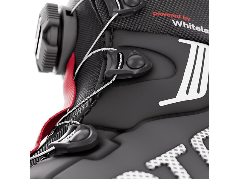 AIRTOX GL66 Sicherheitsstiefel, leicht, Whitelayer Nageldurchtrittschutz, PRO smart lacing, schwarz/rot - Gr. 39