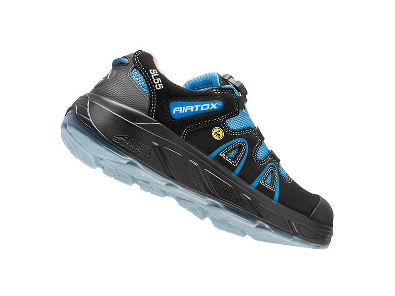 AIRTOX SL55 Sicherheitsschuhe, ESD, UTURN, atmungsaktiv, breite Passform, stoßdämpfend, Gr. 39
