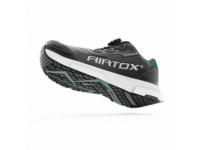 AIRTOX Sicherheitsschuhe FL44 Styrosoft-Sohlen Whitelayer Nageldurchtrittschutz Drahtverschluss - Größe 44