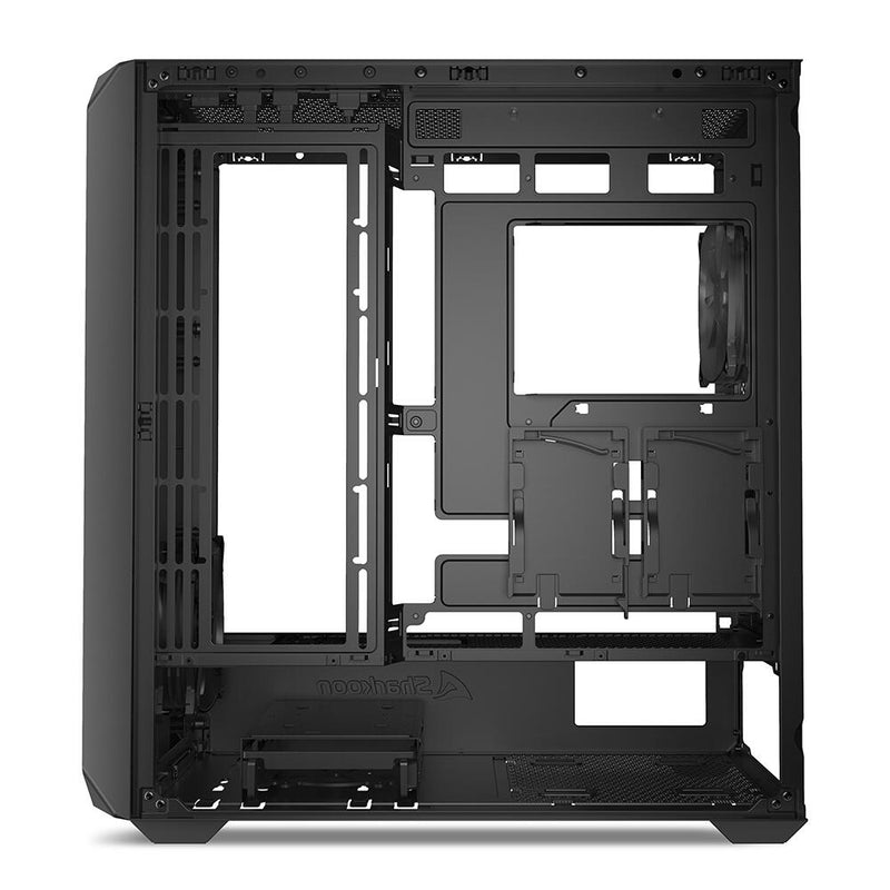 Sharkoon PC Gehäuse AK2 Black ATX schwarz