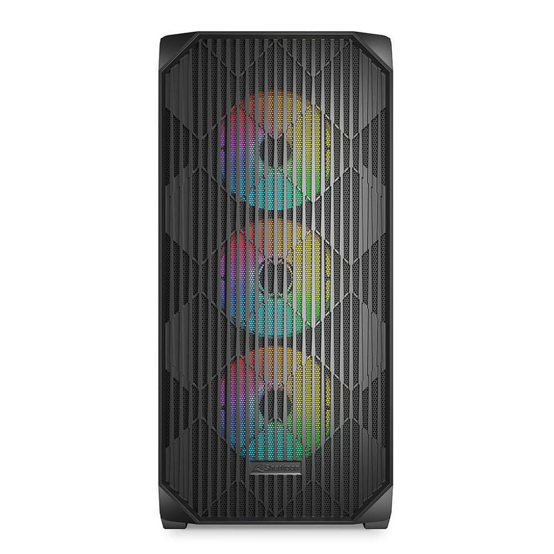 Sharkoon PC Gehäuse AK3 RGB Black ATX schwarz
