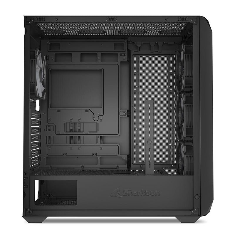 Sharkoon PC Gehäuse AK3 RGB Black ATX schwarz