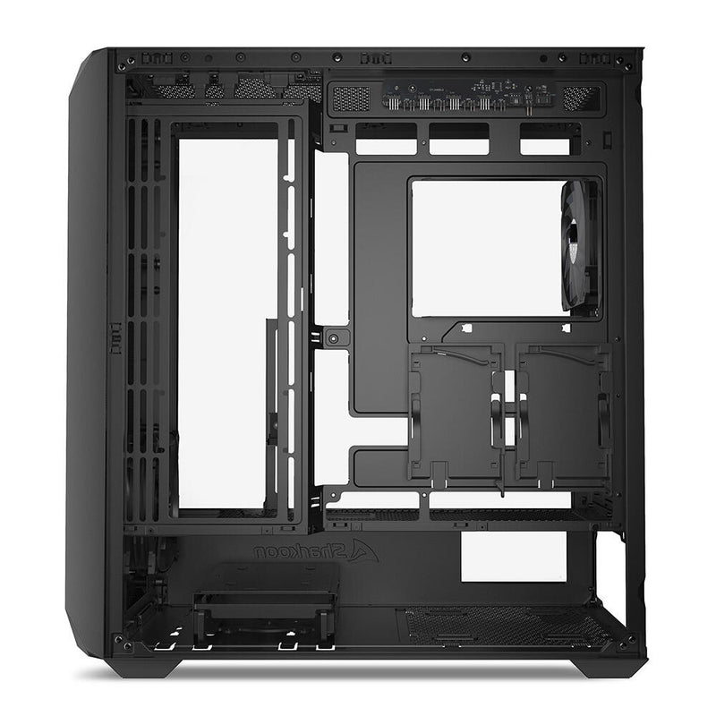 Sharkoon PC Gehäuse AK3 RGB Black ATX schwarz