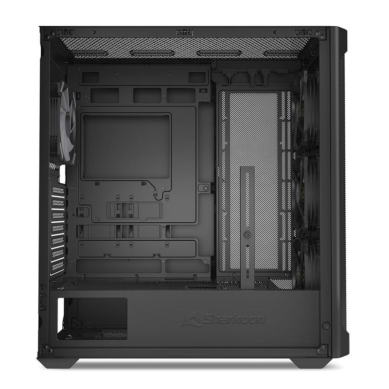 Sharkoon PC Gehäuse AK4W RGB Strip Black ATX schwarz
