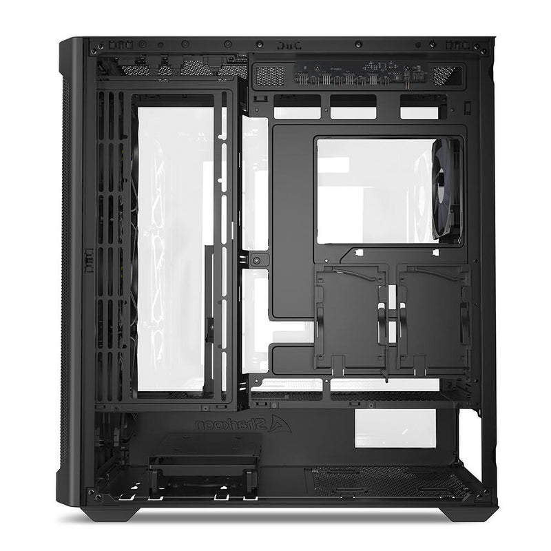 Sharkoon PC Gehäuse AK4W RGB Strip Black ATX schwarz