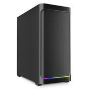 Sharkoon PC Gehäuse AK4 RGB Strip Black ATX schwarz