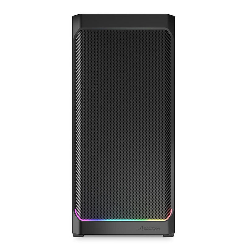 Sharkoon PC Gehäuse AK4 RGB Strip Black ATX schwarz