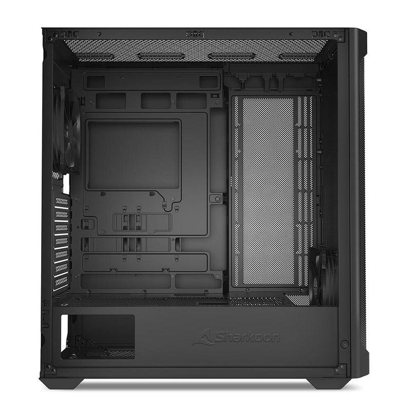 Sharkoon PC Gehäuse AK4 RGB Strip Black ATX schwarz