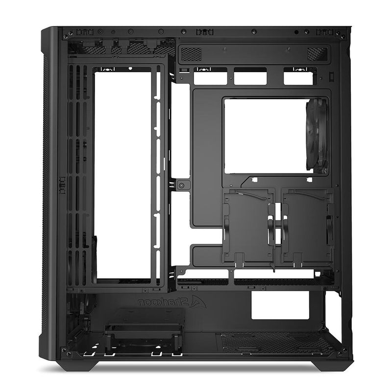 Sharkoon PC Gehäuse AK4 RGB Strip Black ATX schwarz